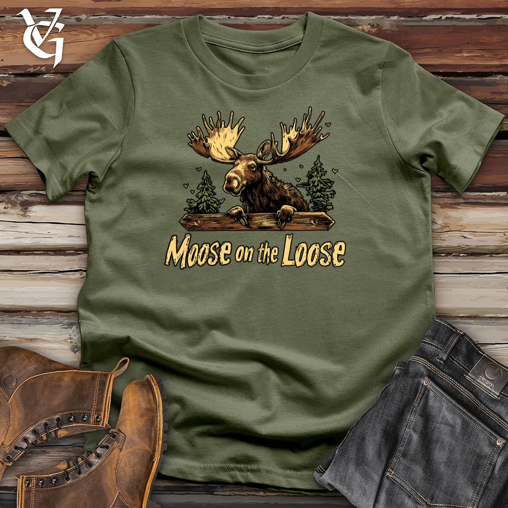 Moose On The Loose Softstyle Tee