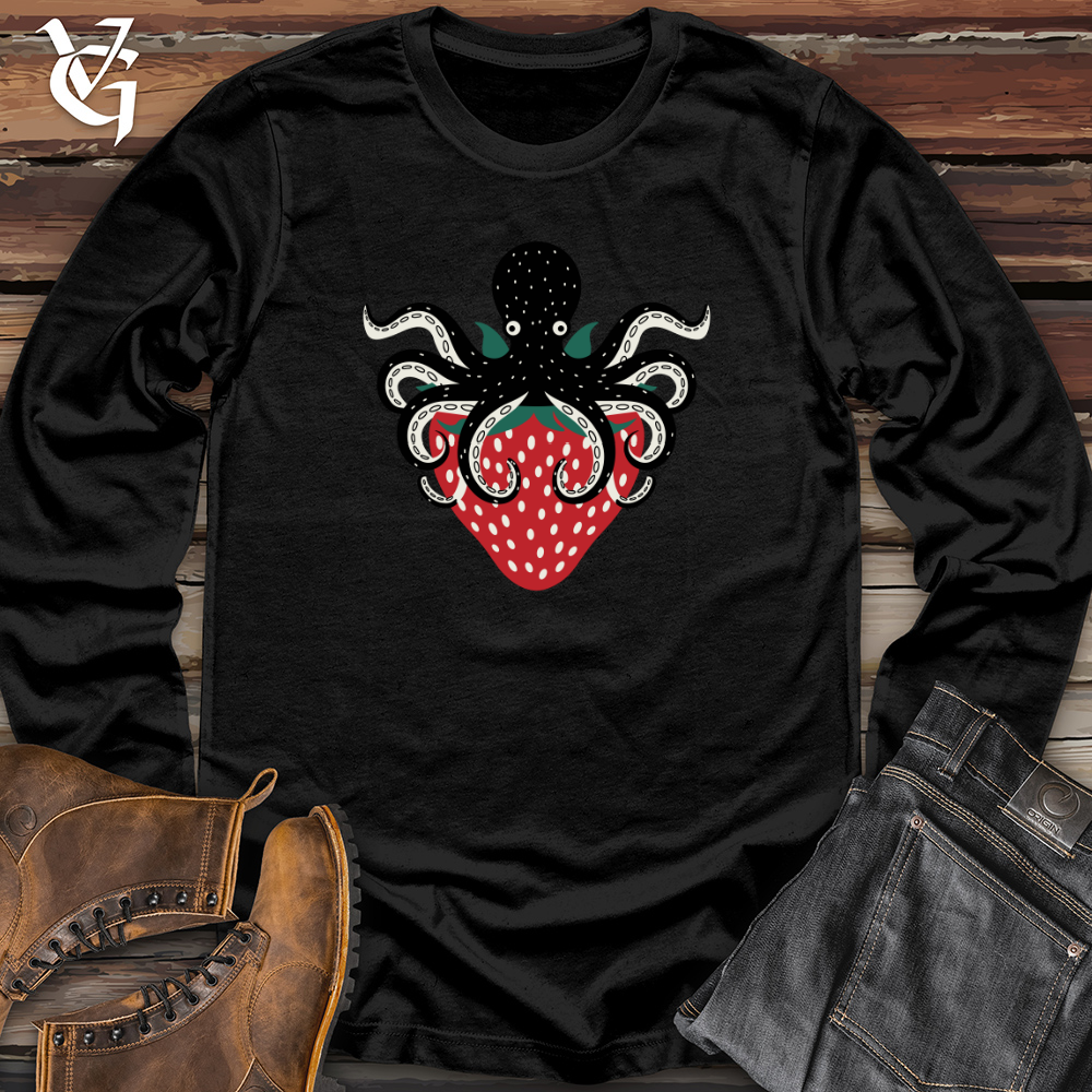 Strawberry Octopus Long Sleeve