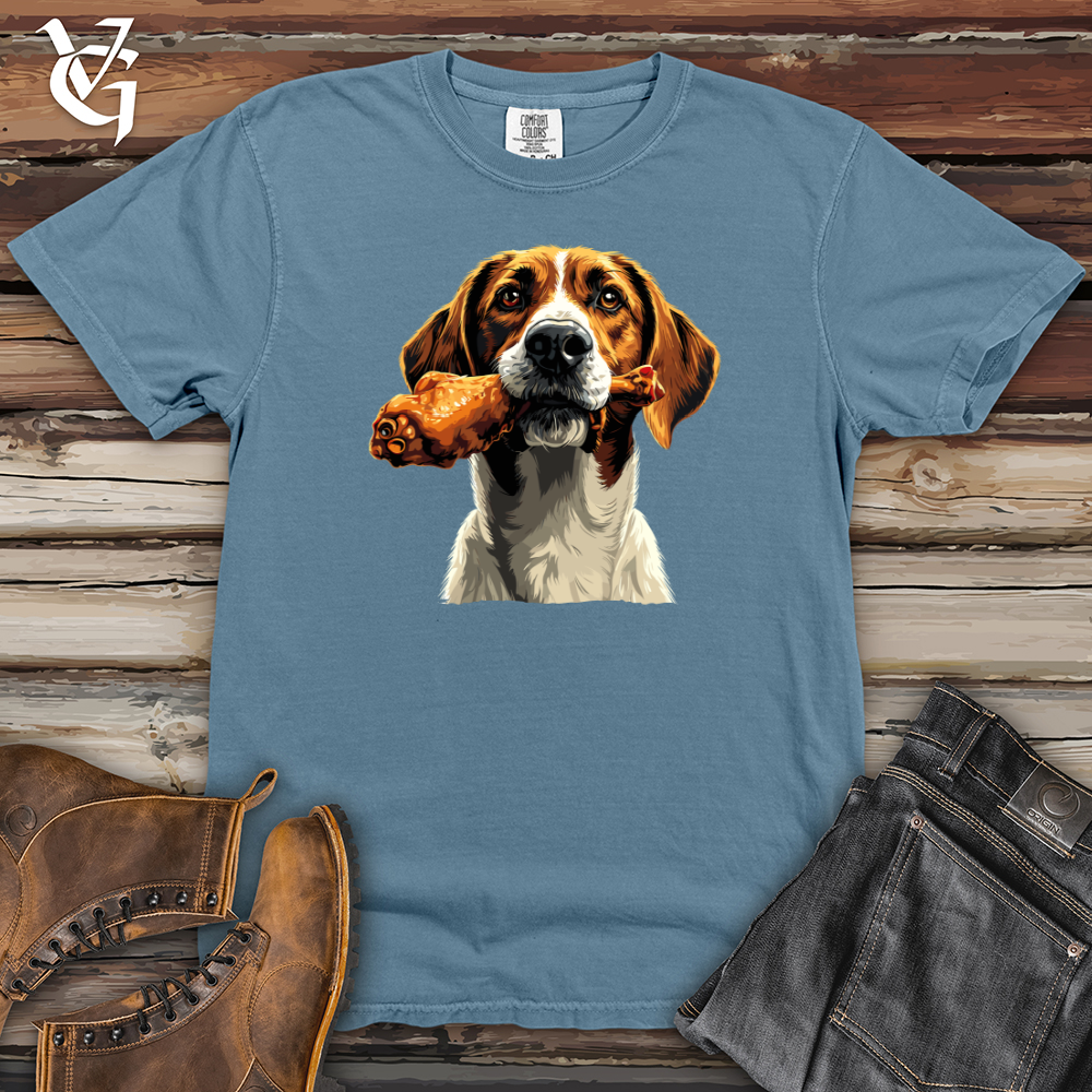 Hound With Chicken Wings Heavy Cotton Comfort Colors Tee