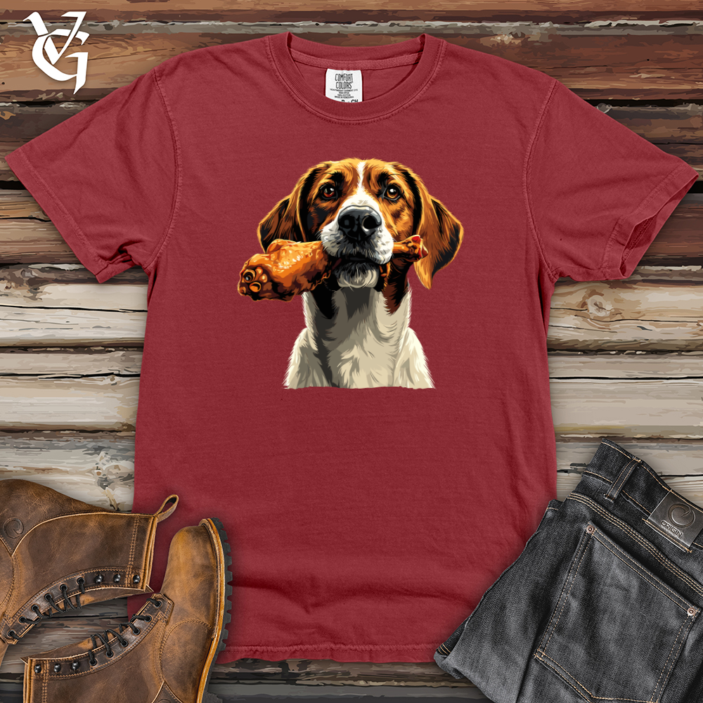 Hound With Chicken Wings Heavy Cotton Comfort Colors Tee