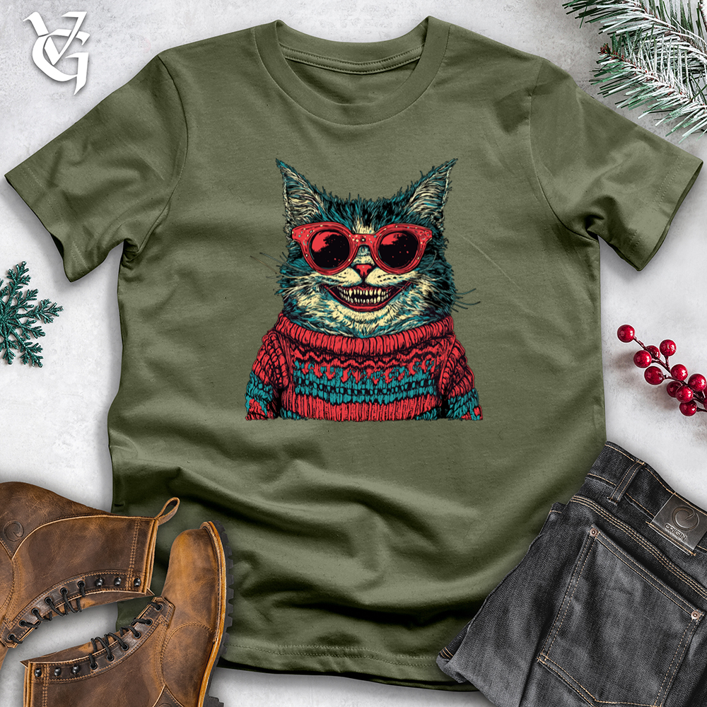 Ugly Sweater Cat Softstyle Tee