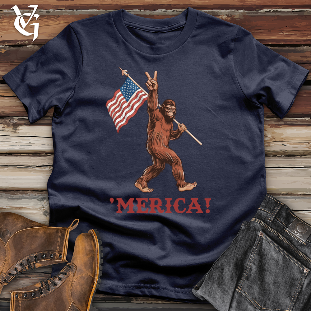 Merica Sasquatch Softstyle Tee