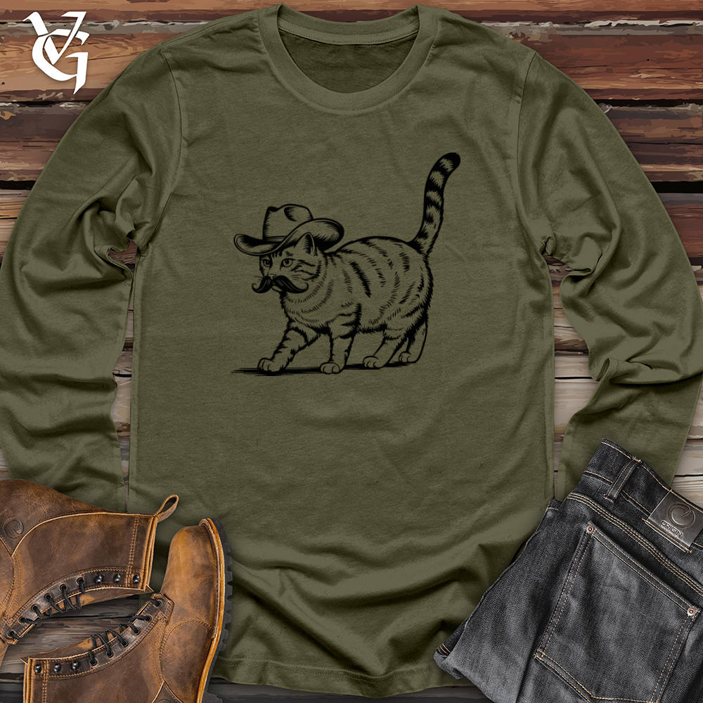 Cowboy Cat Long Sleeve