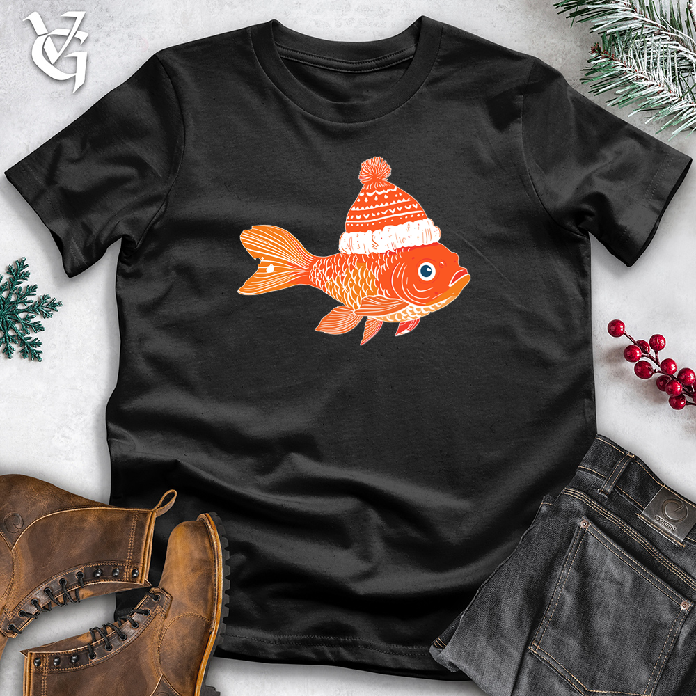 Goldfish Beanie Cotton Tee