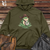 Frog Playing Banjo Midweight Hooded Sweatshirt