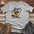 Monkey Riding Skateboard Cotton Tee