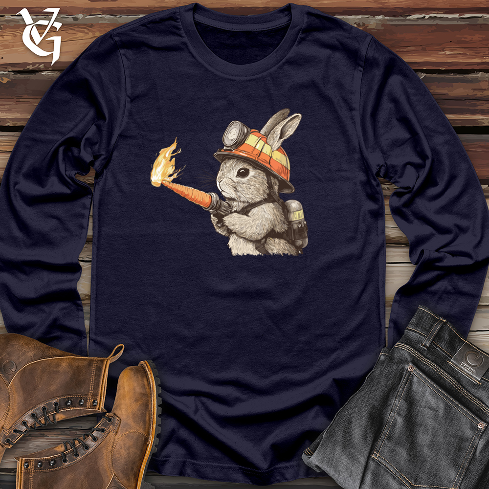 Rabbit Carrot Flames Long Sleeve