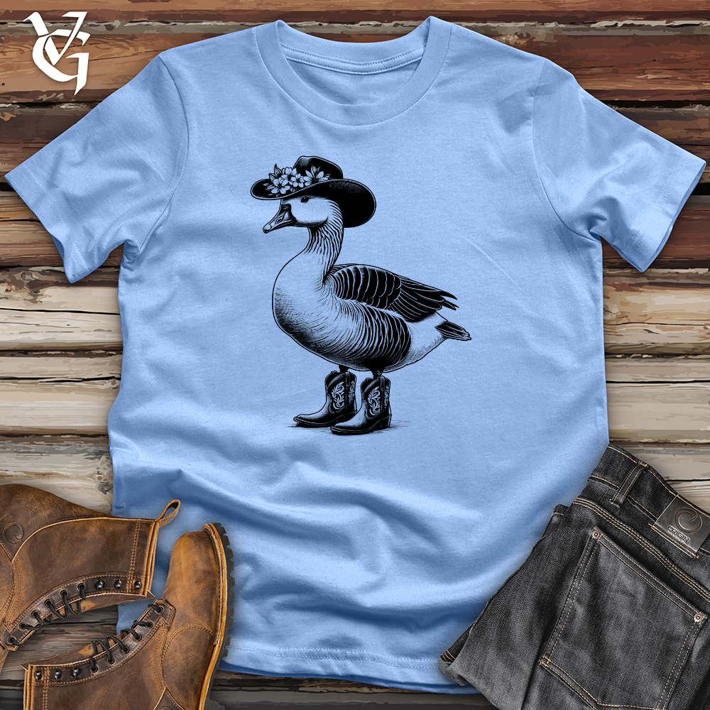 Western Cowboy Goose Softstyle Tee