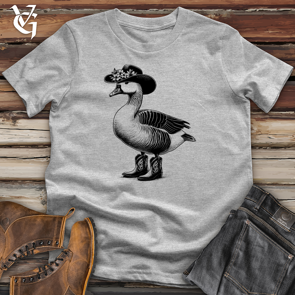 Western Cowboy Goose Softstyle Tee