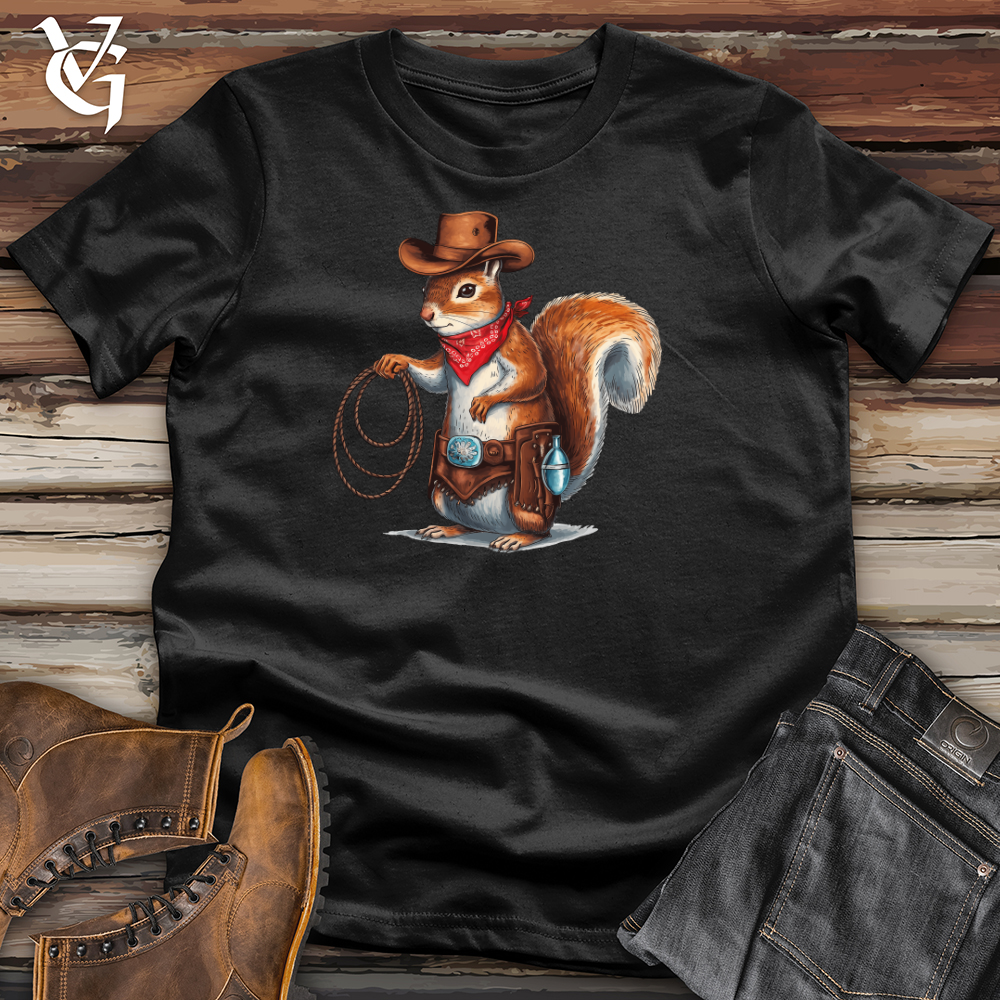 Cowboy Squirrel Softstyle Tee
