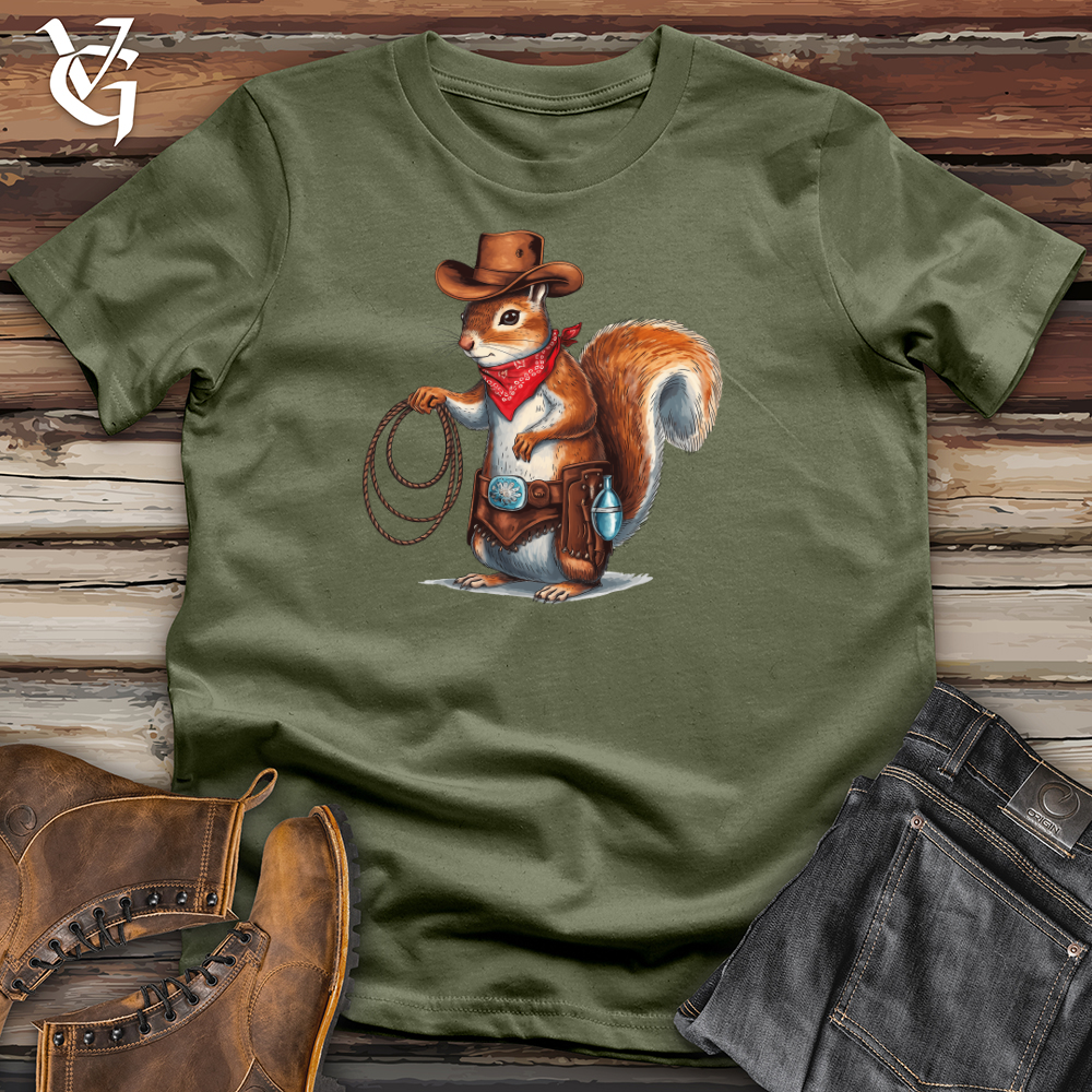 Cowboy Squirrel Softstyle Tee