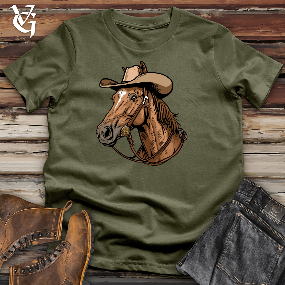 Horse Cowboy Cotton Tee
