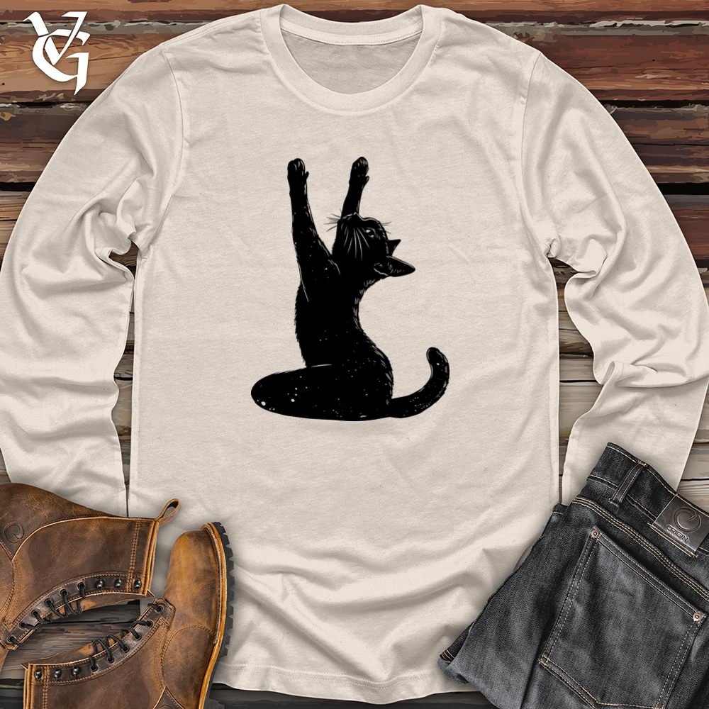 Black Cat Yoga Long Sleeve