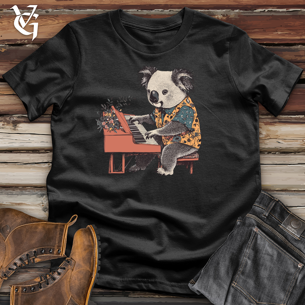 Koala Pianist Cotton Tee