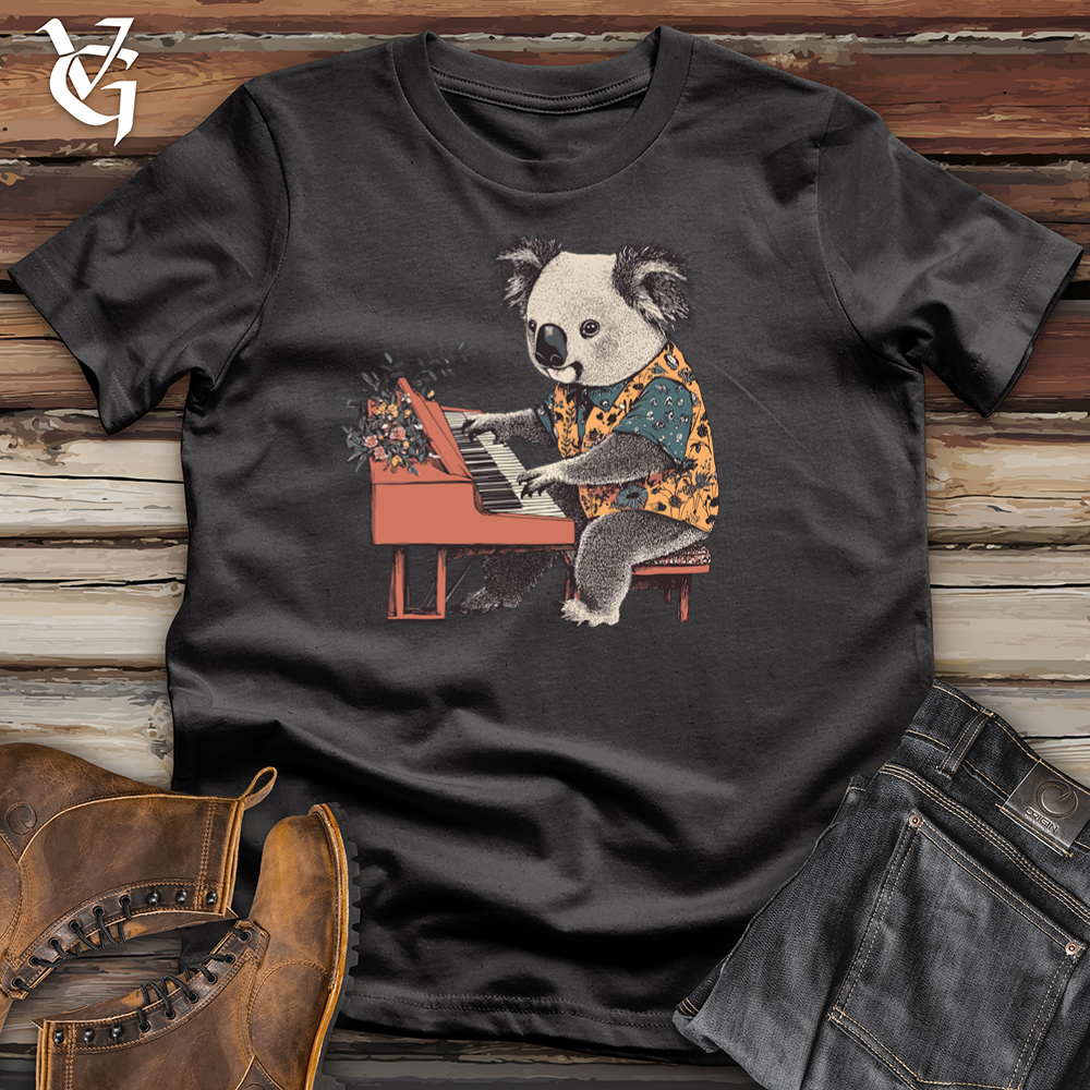 Koala Pianist Cotton Tee