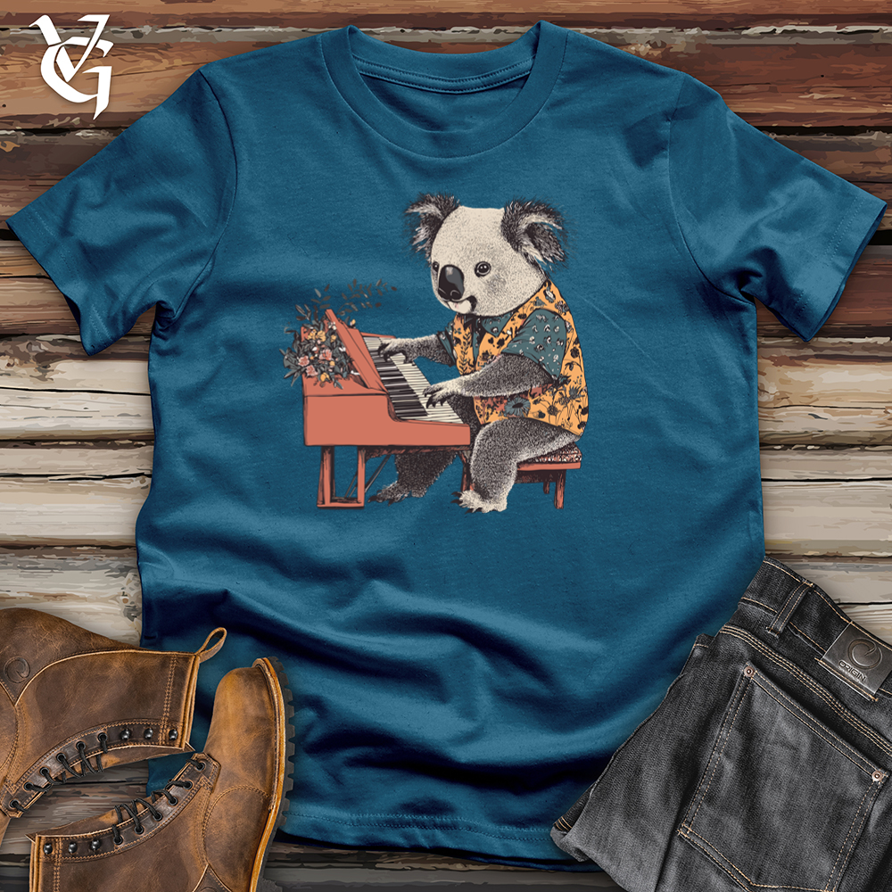 Koala Pianist Cotton Tee