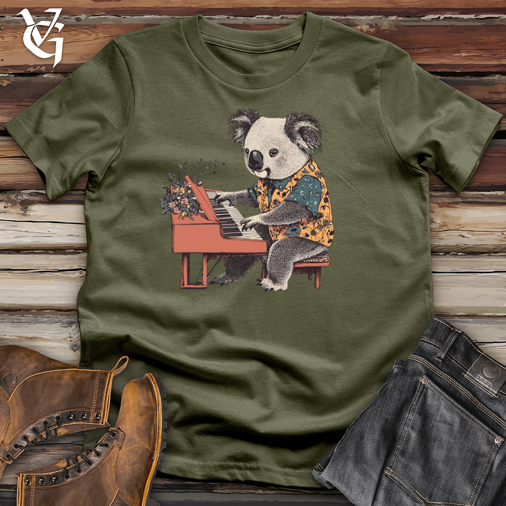 Koala Pianist Cotton Tee