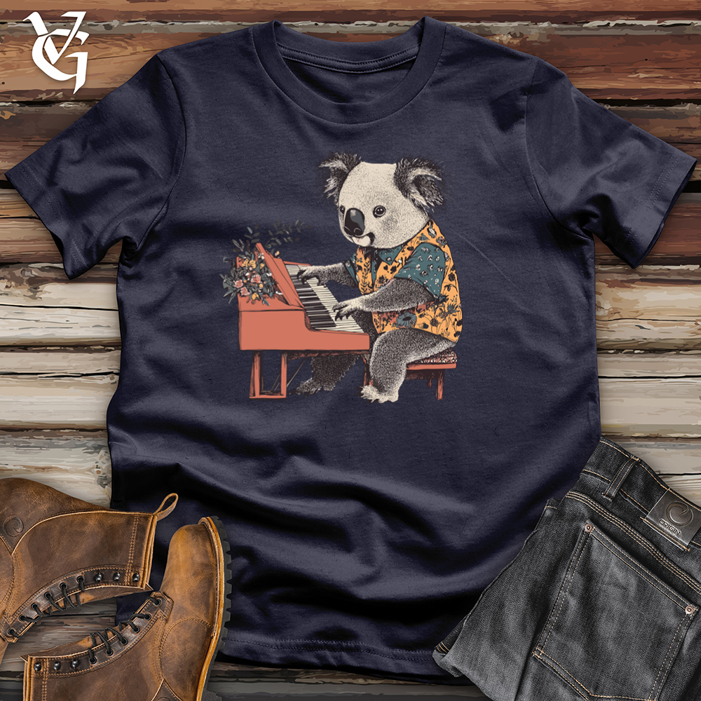 Koala Pianist Cotton Tee
