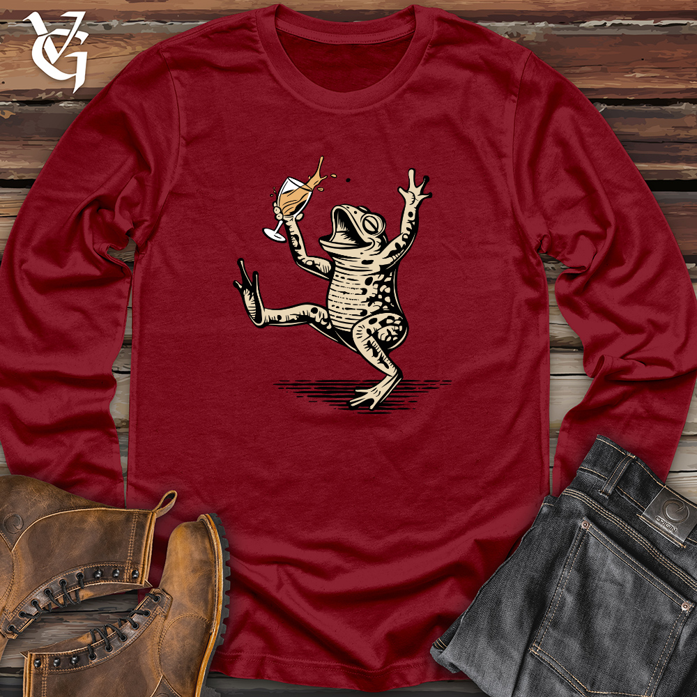 Frog Drinking Long Sleeve
