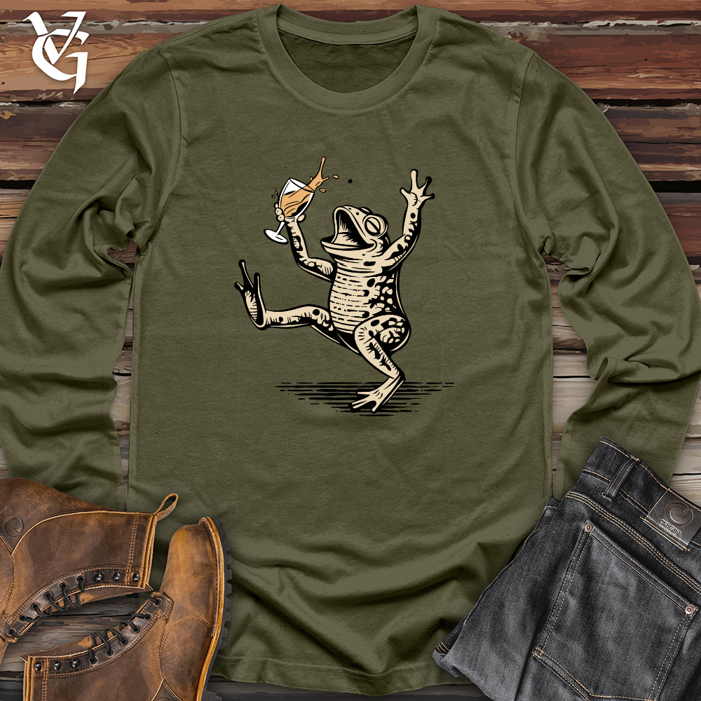 Frog Drinking Long Sleeve