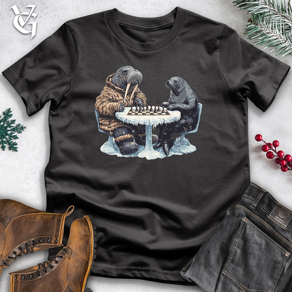 Arctic Chess Match Cotton Tee