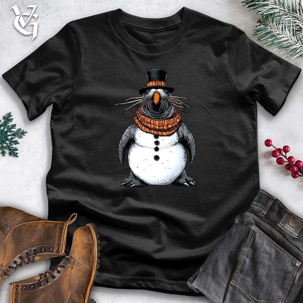 Walrus Snowman Softstyle Tee