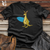 Kangaroo With Surfboard Softstyle Tee