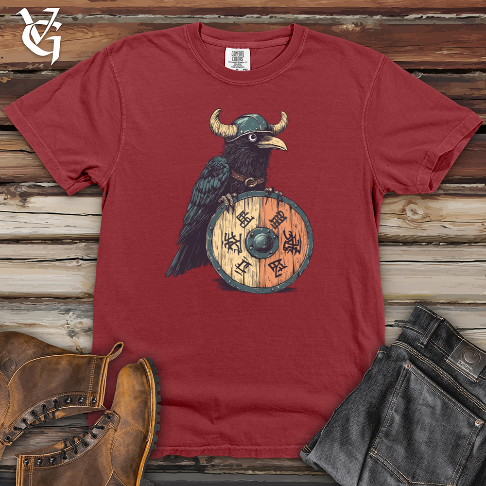 Raven With Shield Heavy Cotton Comfort Colors Tee