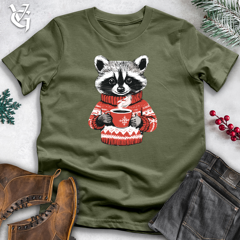 Merry Raccoon Softstyle Tee