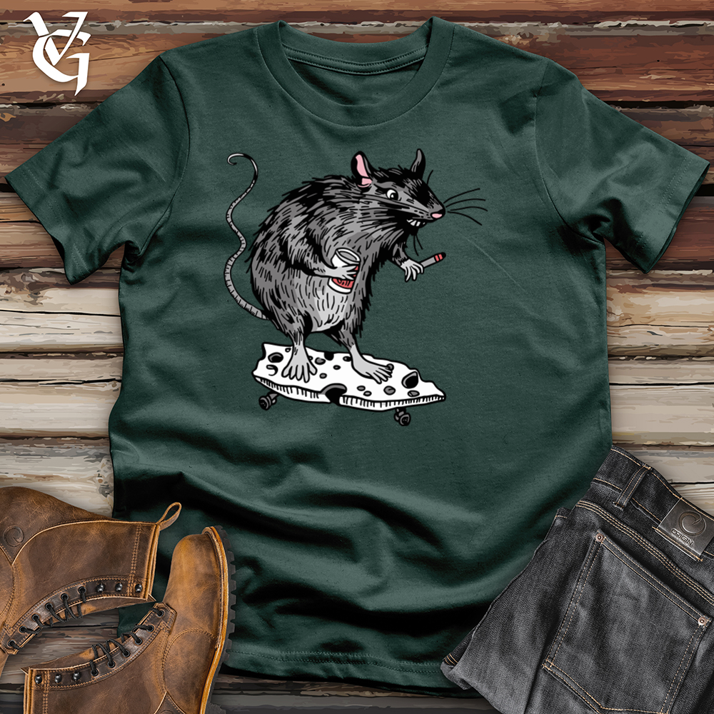 Skateboard Rat Cotton Tee