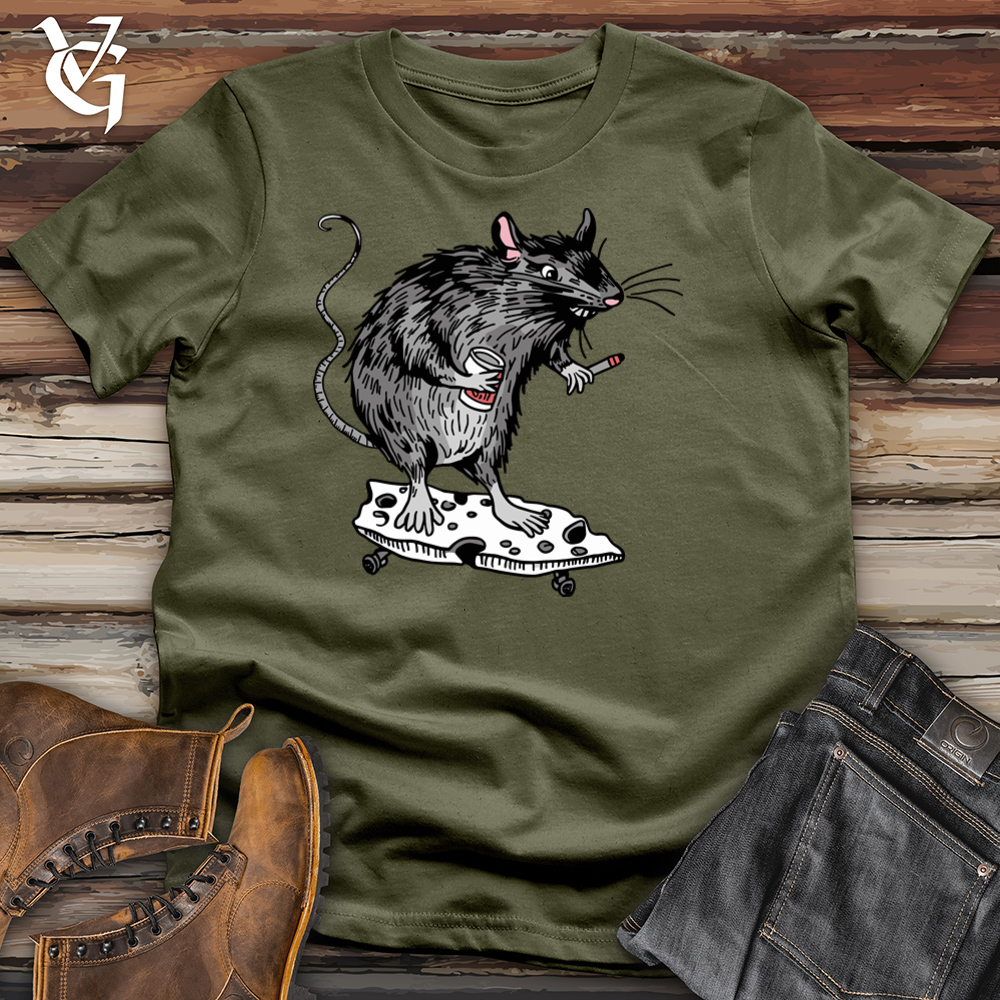 Skateboard Rat Cotton Tee