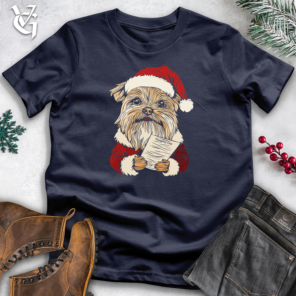 Naughty Yorkshire Terrier Softstyle Tee