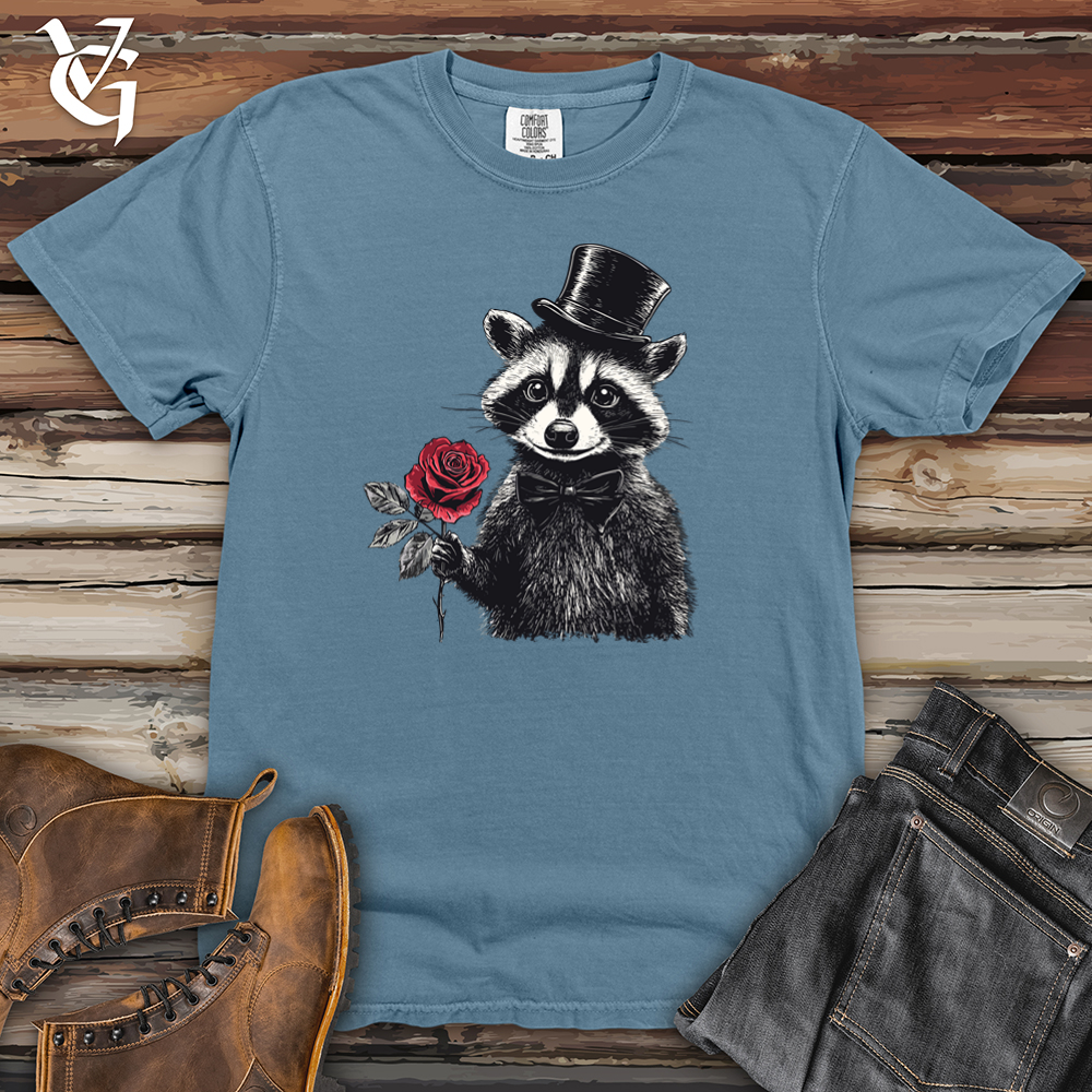 Raccoon Valentine Heavy Cotton Comfort Colors Tee