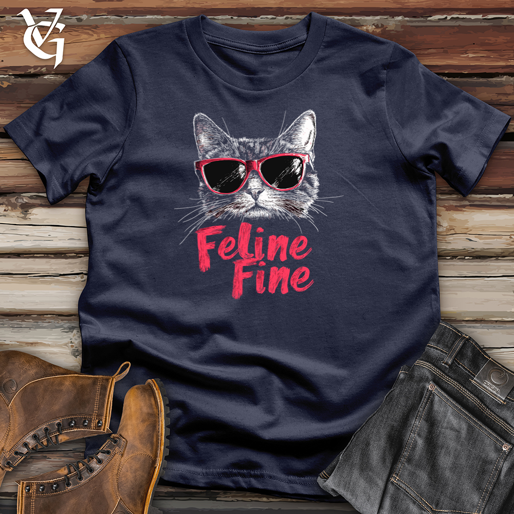 Feline Fine Softstyle Tee
