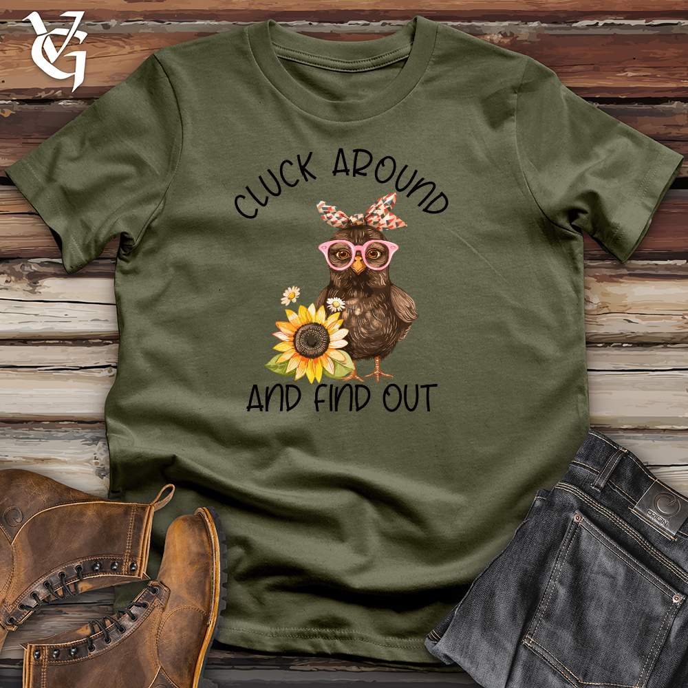 Cluck Around Cotton Tee