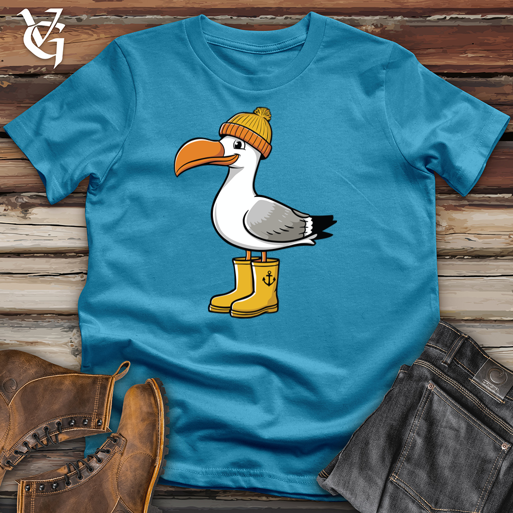 Sea Gull Beanie Cotton Tee
