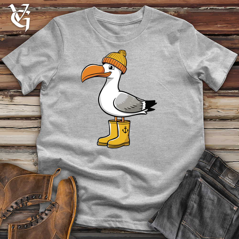 Sea Gull Beanie Cotton Tee