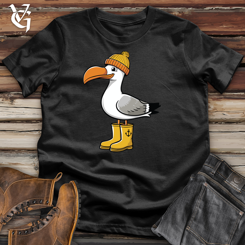 Sea Gull Beanie Cotton Tee