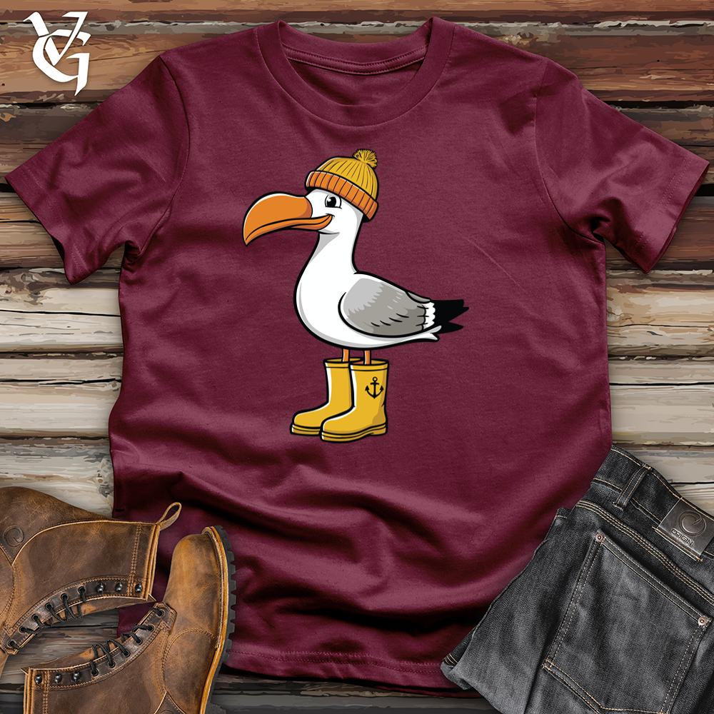 Sea Gull Beanie Cotton Tee