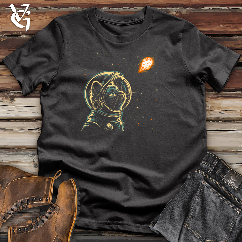 Cosmic Whisker Watcher Cotton Tee