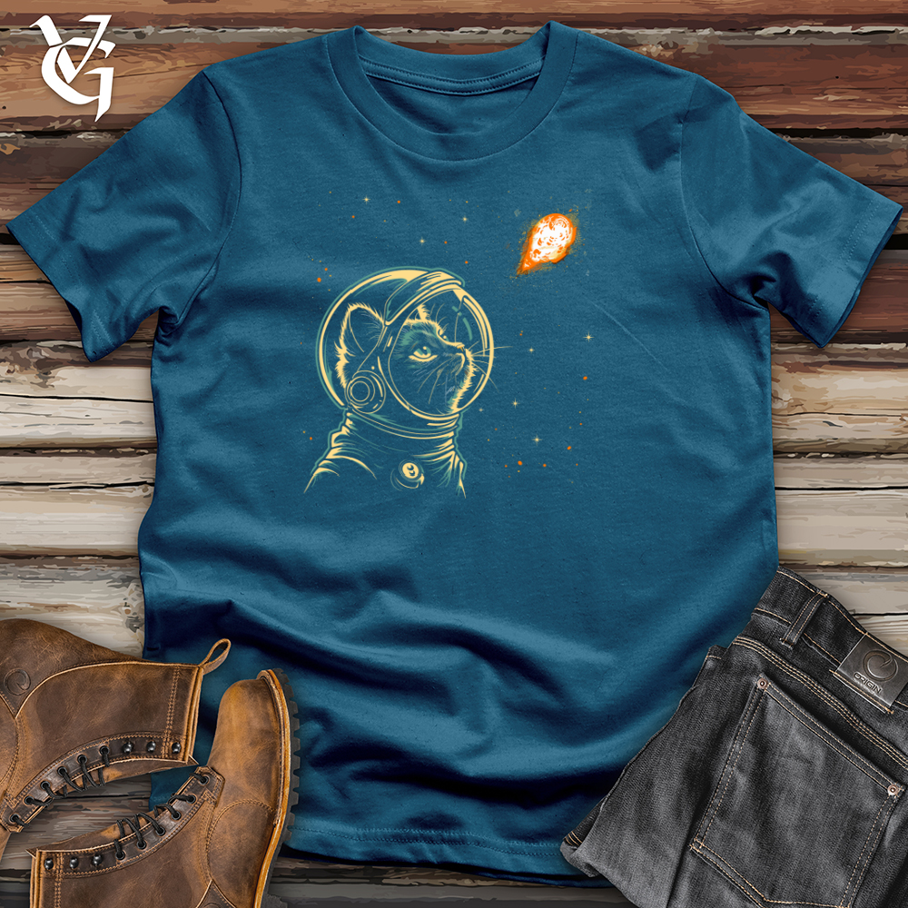 Cosmic Whisker Watcher Cotton Tee