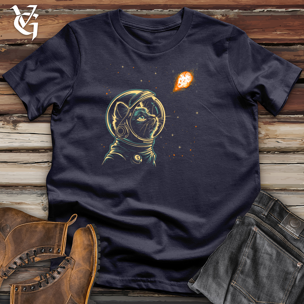 Cosmic Whisker Watcher Cotton Tee