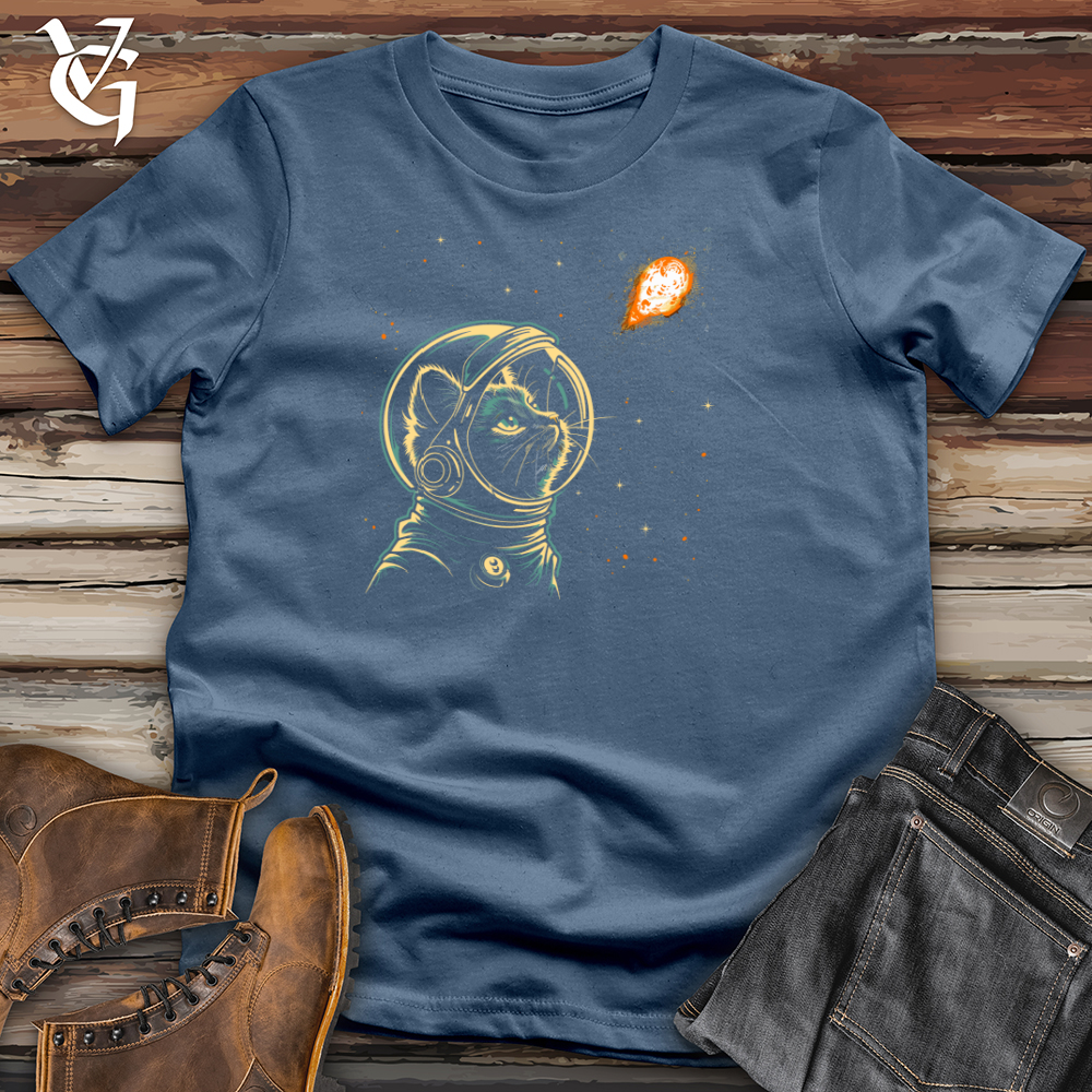Cosmic Whisker Watcher Cotton Tee