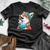 Fox Flakes Cotton Tee