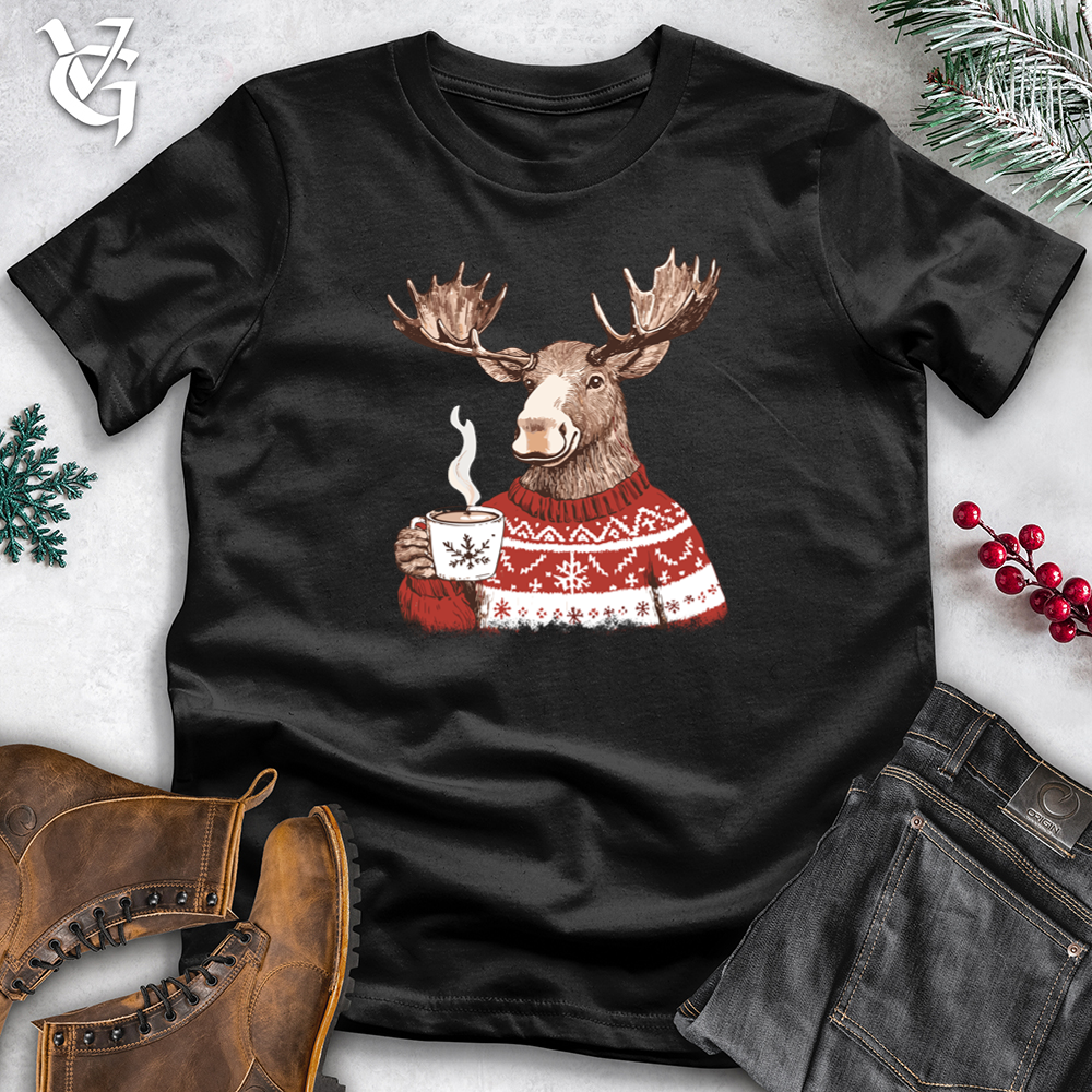 Merry Moose Coffee Softstyle Tee
