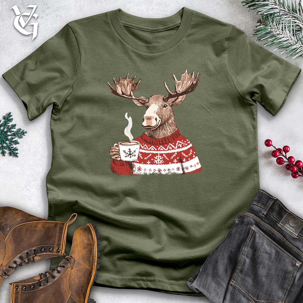 Merry Moose Coffee Softstyle Tee