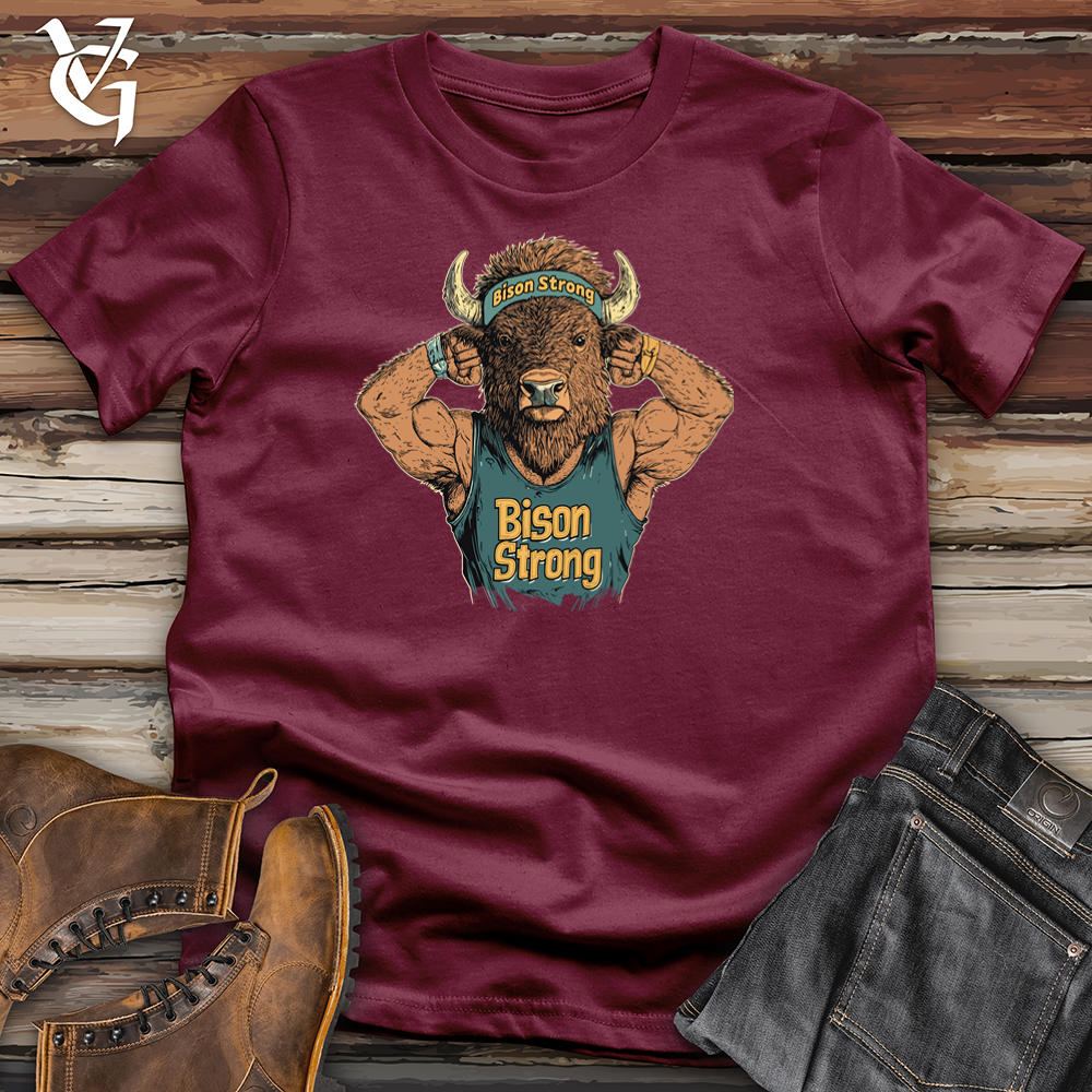 Bison Strong Softstyle Tee