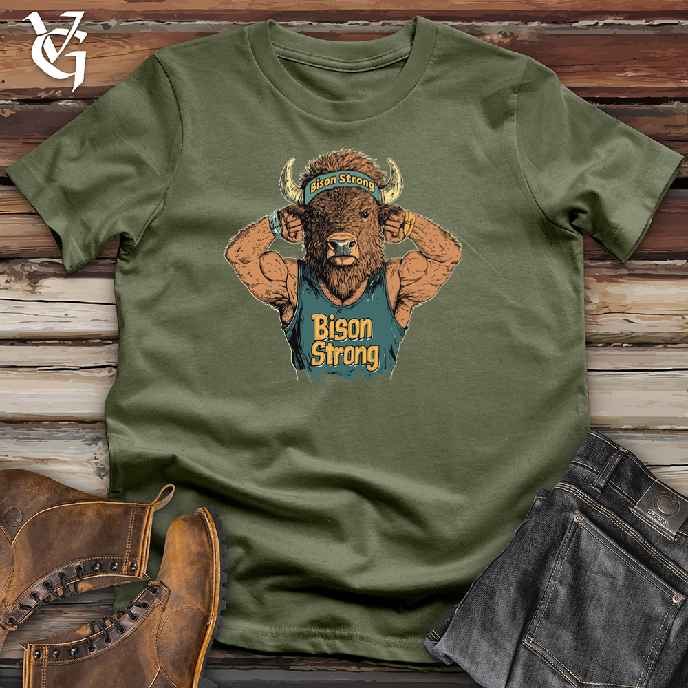 Bison Strong Softstyle Tee