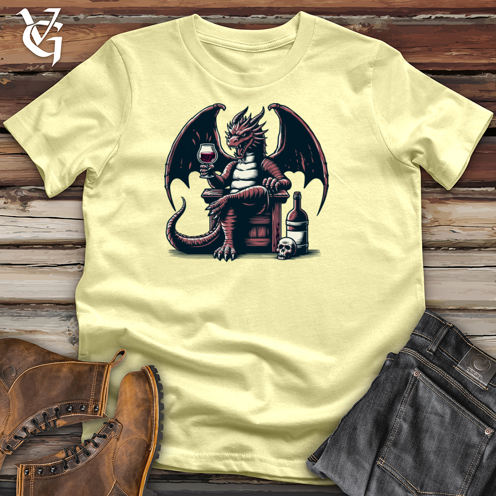 Dragon With Wine Softstyle Tee
