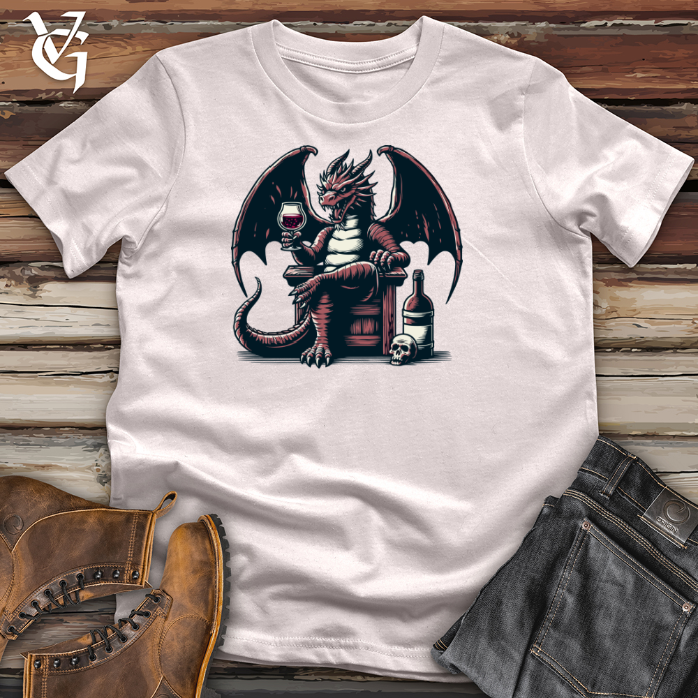 Dragon With Wine Softstyle Tee